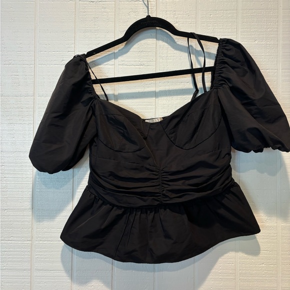 WAYF Tipsy Bustier Top - Black Medium - Picture 2 of 4